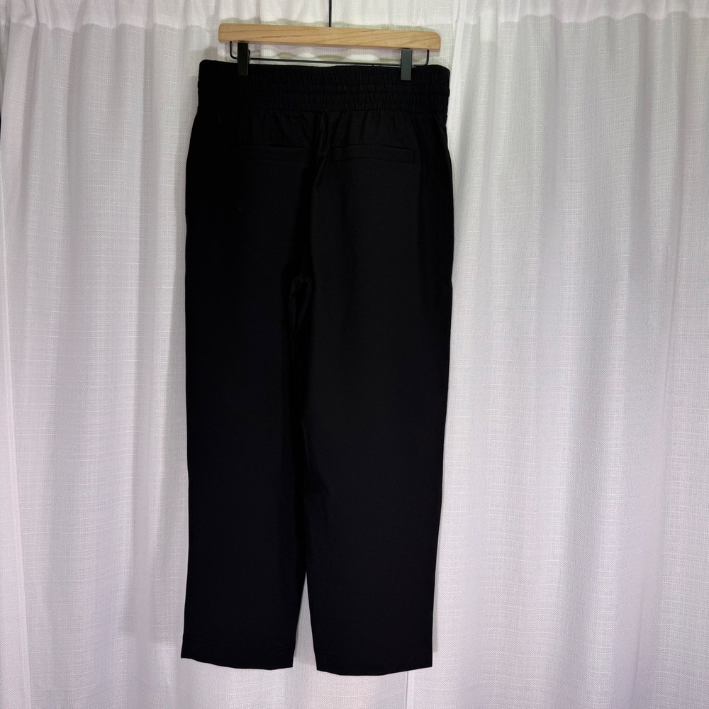 NEW Spanx On The Move Slim Pant Womens L Very Black High Rise Trousers 51082R - Picture 13 of 14